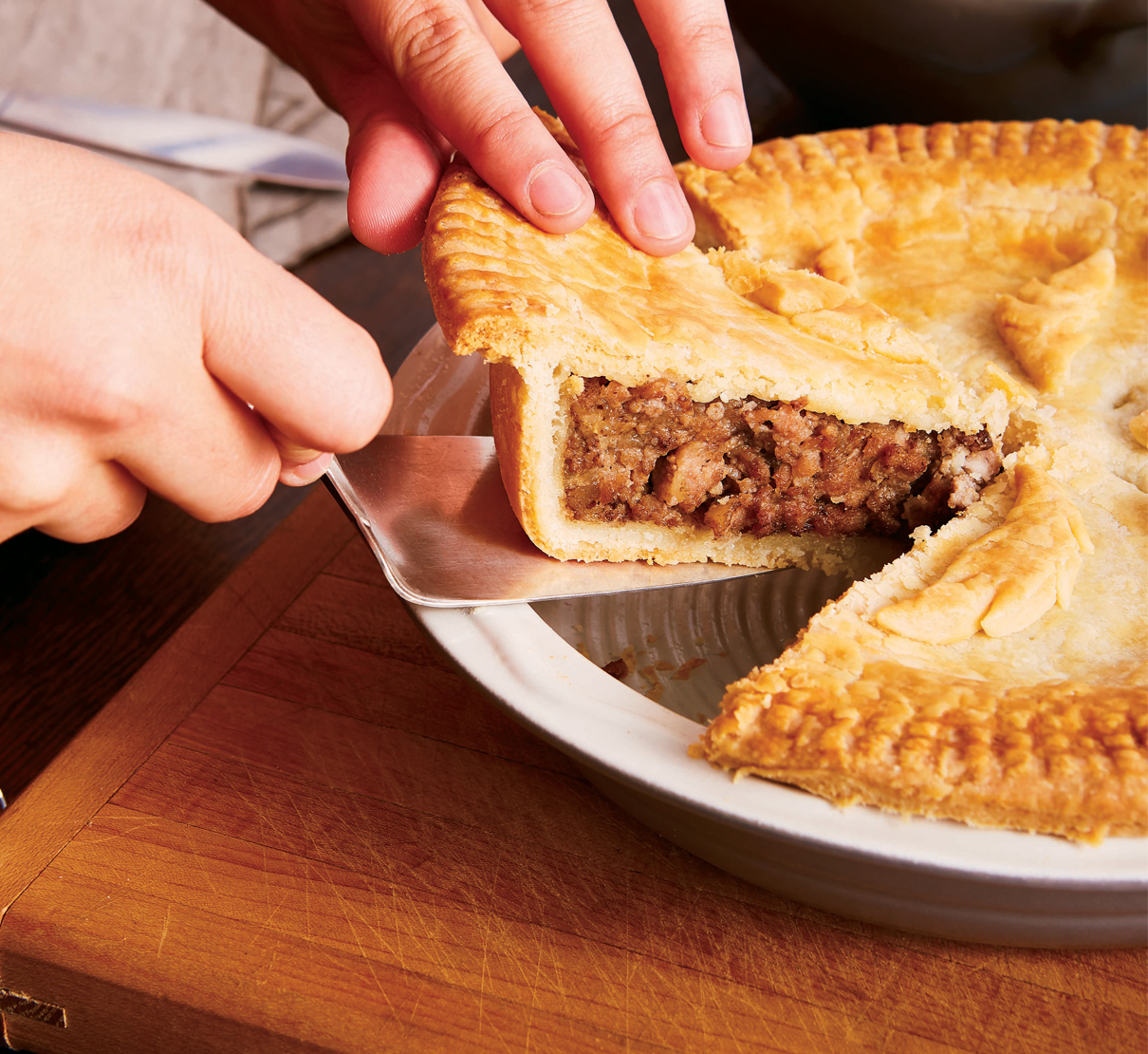 Tourtière de porc Le porc du Québec