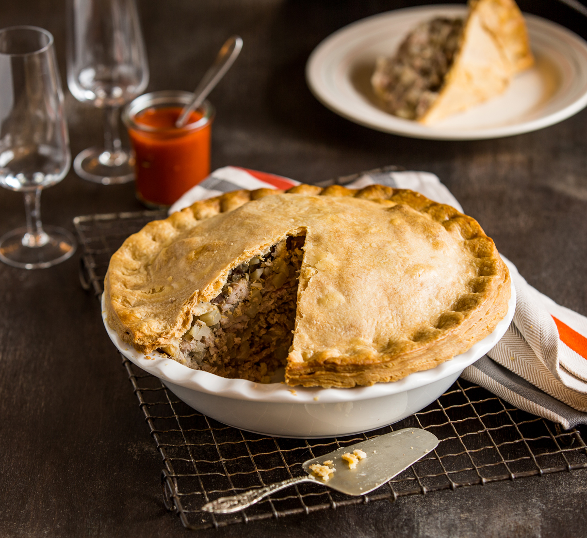 Tourtière du Lac StJean Le porc du Québec