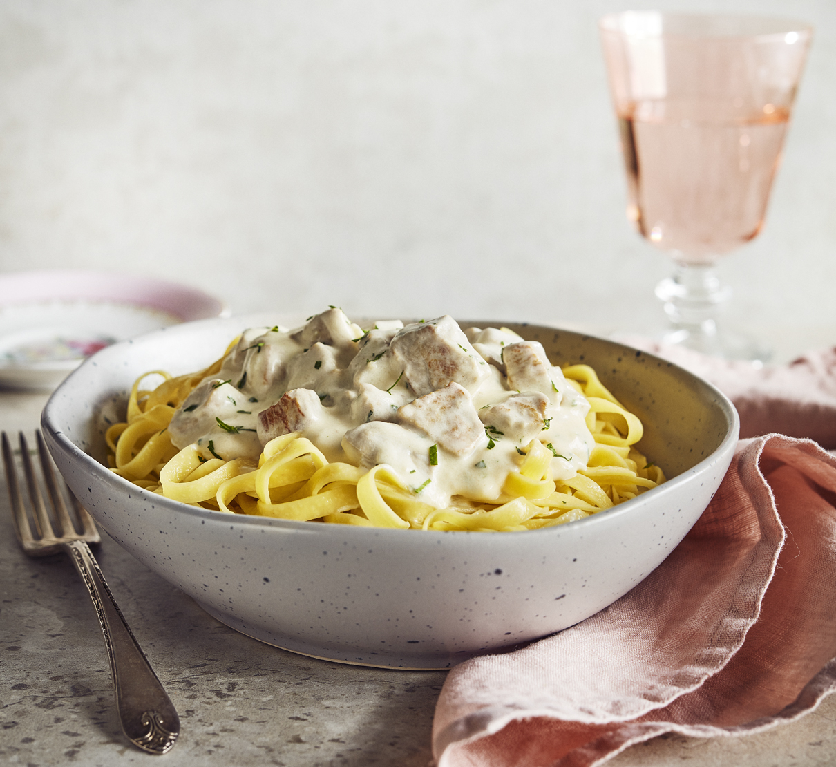 Pork Alfredo Le porc du Québec