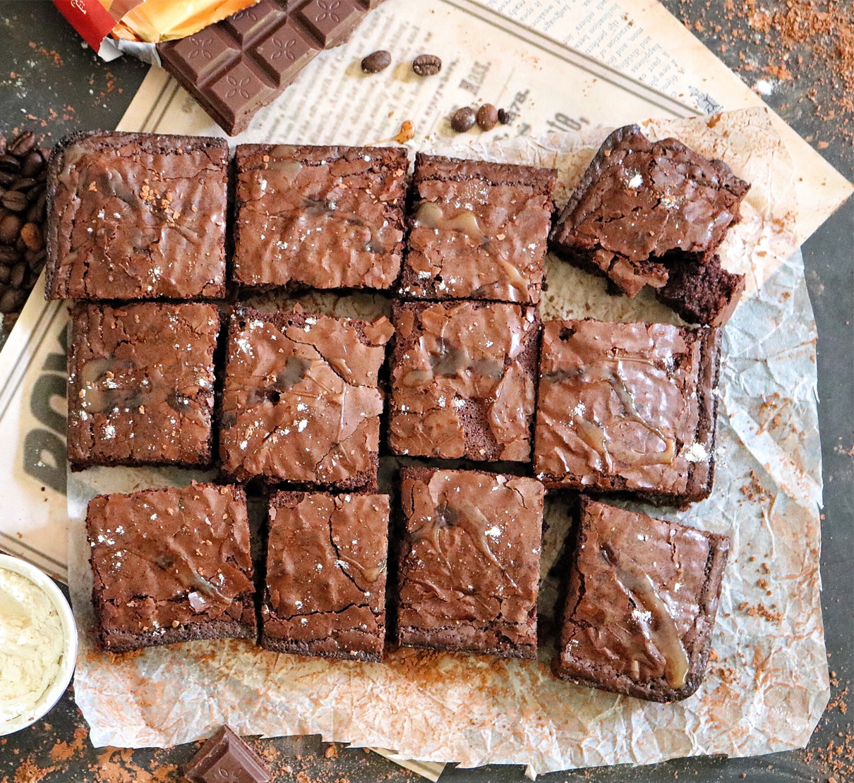 Brownie au bacon Le porc du Québec