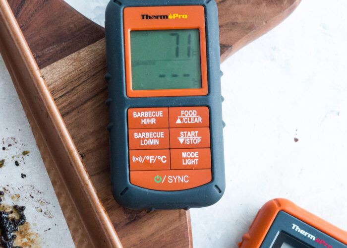 Thermomètre à viande numérique avec sonde - Thermomètre